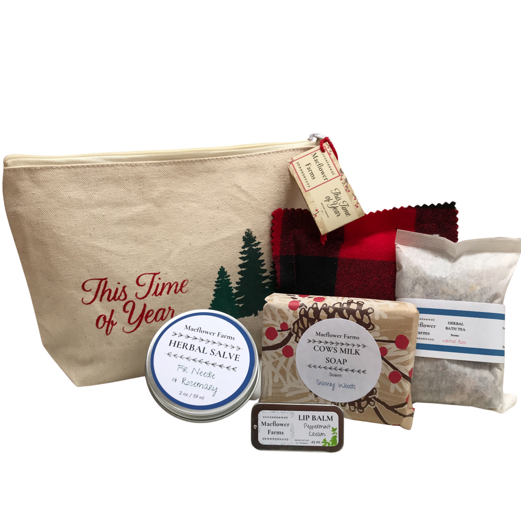 Handmade Vermont Holiday Spa Care Package